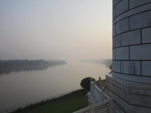 Taj Mahal - the Yamuna River