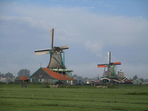 Windmills in Zaanse Schans.