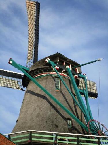 Windmill in Zaanse Schans.