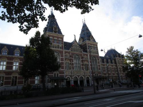 The Rijksmuseum. I probably won't go in, but maybe.