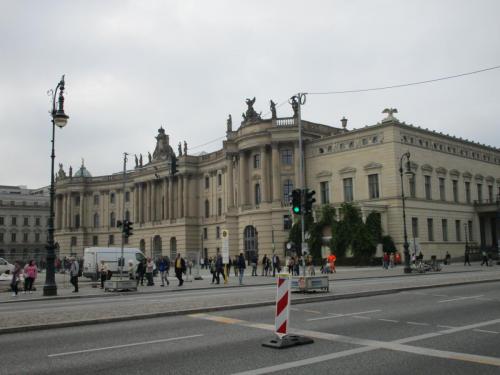 Currently houses the Humboldt University Law School, this was originally built by you know who to be a library.
