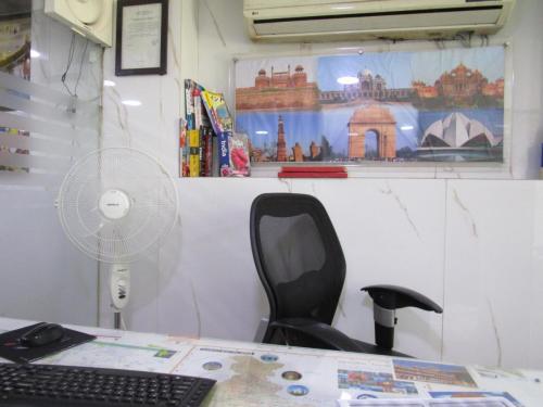 Travel agent office